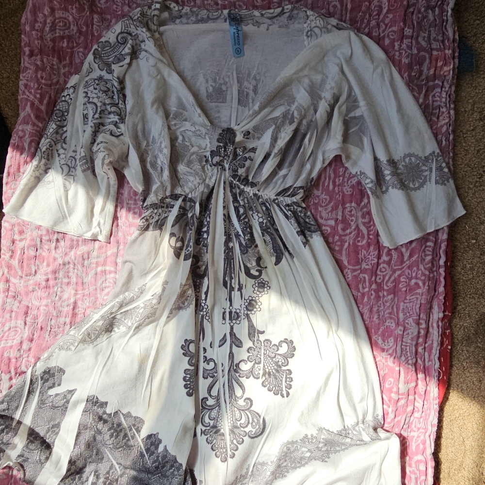 Espresso Y2k scrunch dress size S